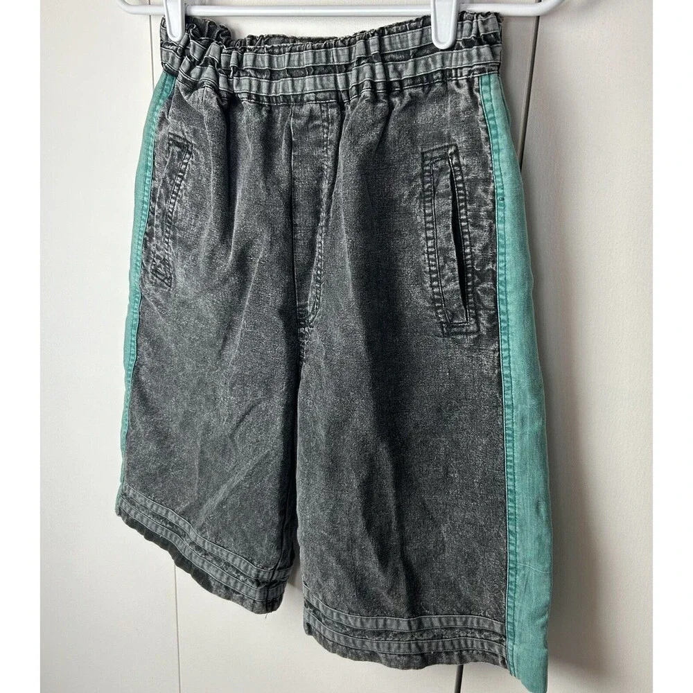 Fast Breakers Vintage 80's Acid Washed OP Ocean Pacific STYLE Jean Shorts Sz L *